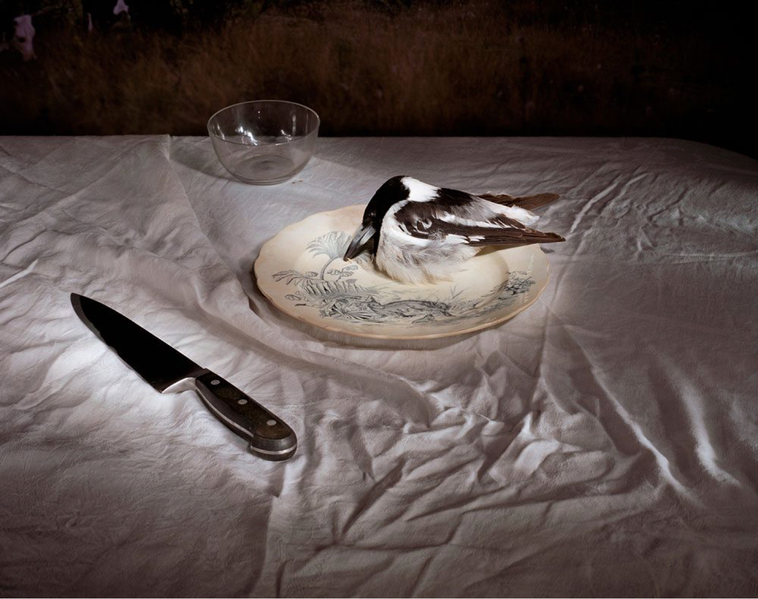 Marian Drew (Bundaberg b. 1960), Butcher with knife 2003