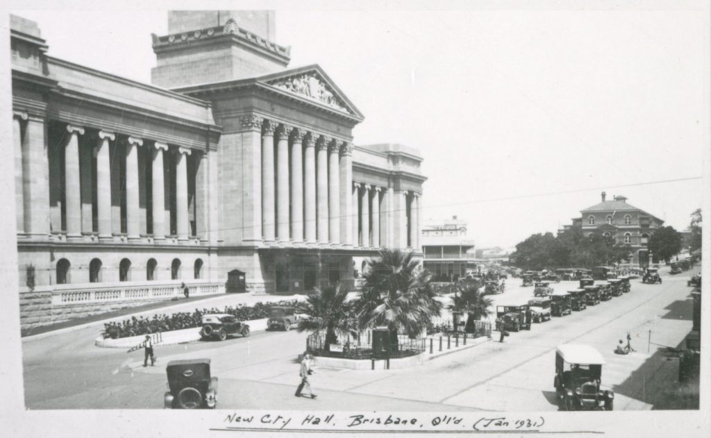 Brisbane New City Hall 1931 from QLD State Archives