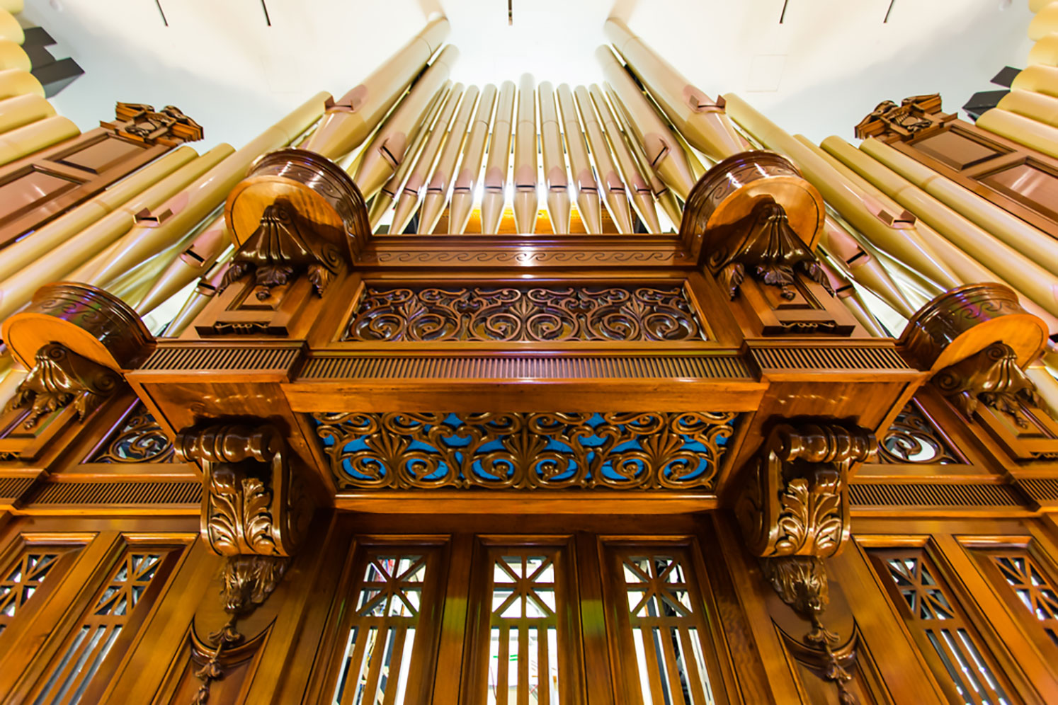 Brisbane City Hall Organ Detail Photograph