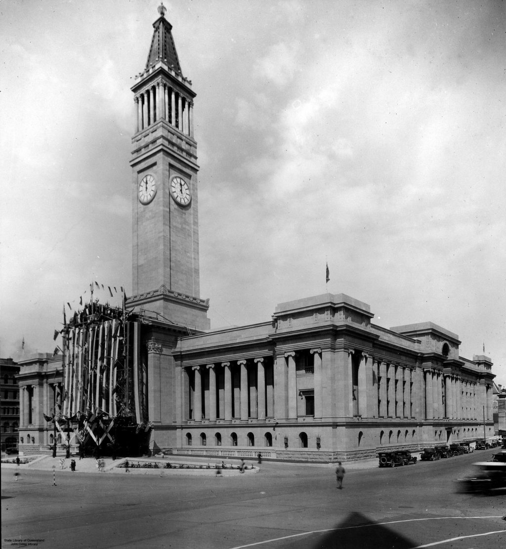 Official opening of City Hall Brisbane, Queensland 1930