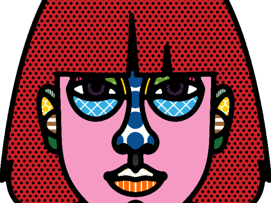Craig & Karl, Individual 1-6 (detail), 2019, digital print on adhesive film. Photo: Toby Scott, courtesy the artists.