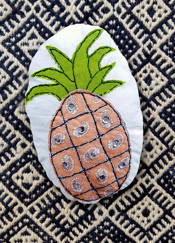 Pineapple plushie