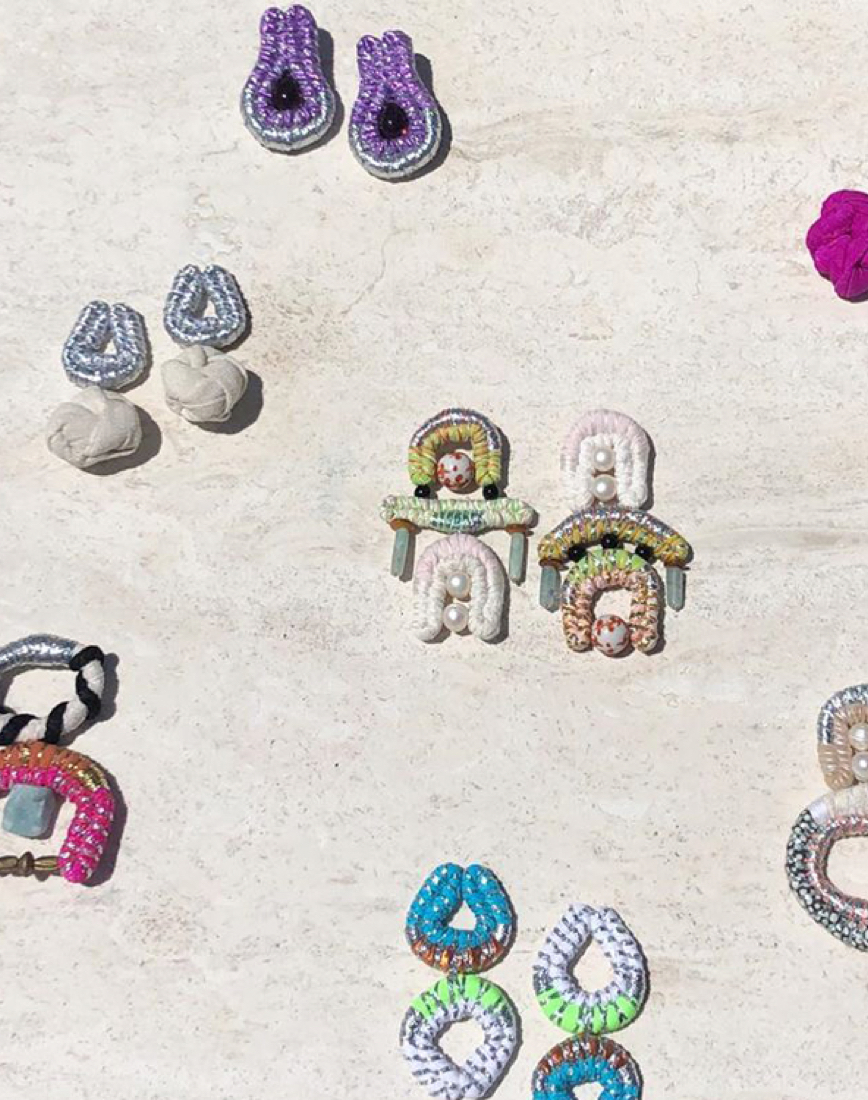 Earrings by Ruby Phyllis