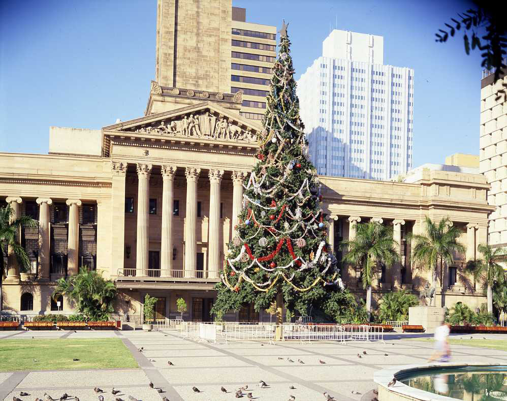 King george square christmas cheap tree