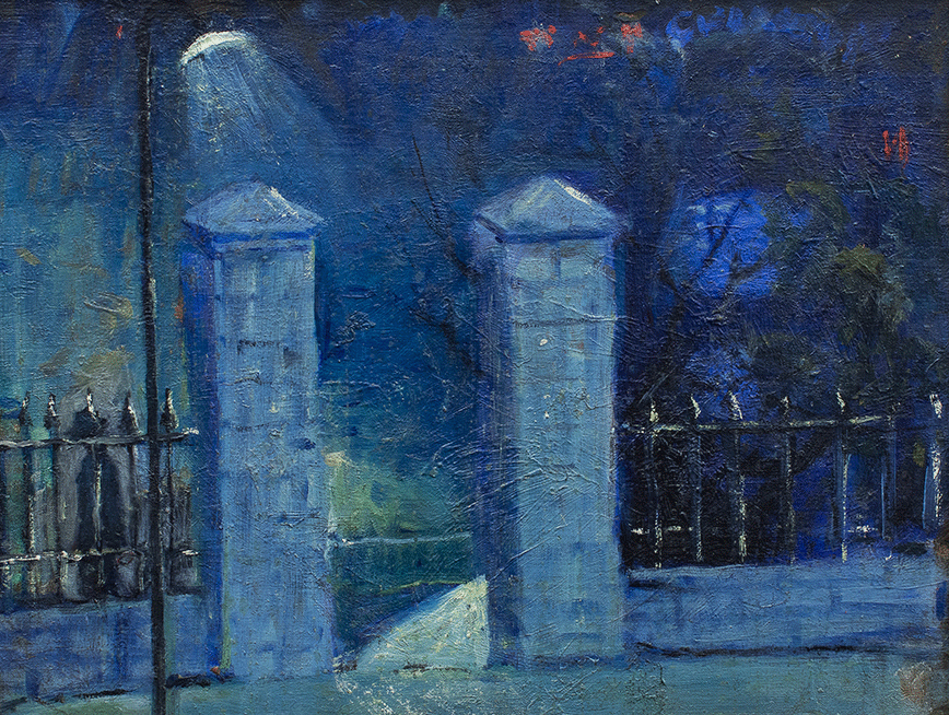 A painting of City Botanic Gardens by Gwendolyn Grant.