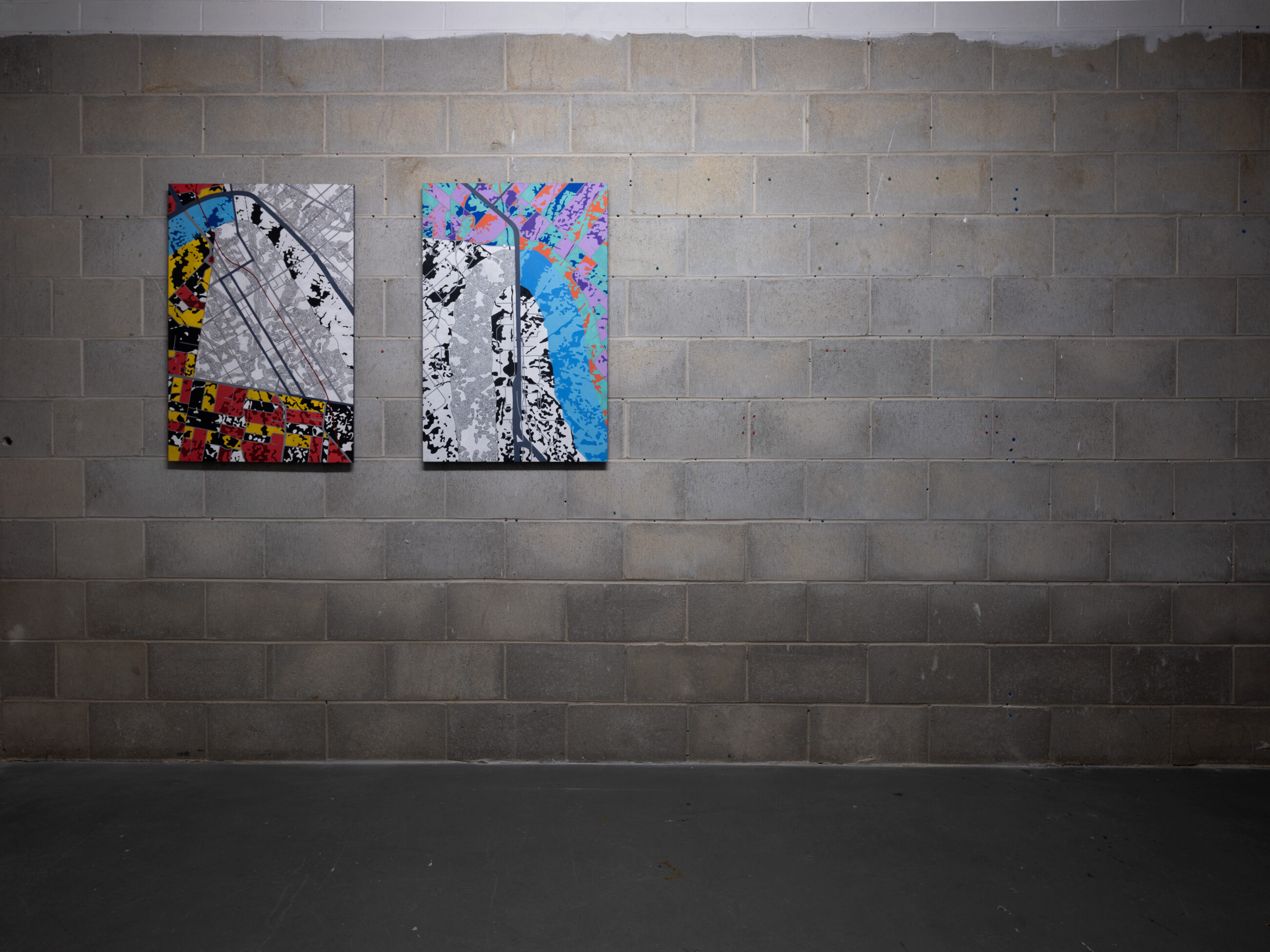 Dylan Bolger’s exhibition Leaf SZN At CARPARK. Photo: Carl Warner.